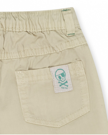 Pantalon twill garçon Treasure Island gris Pantalon twill garçon Treasure Island gris