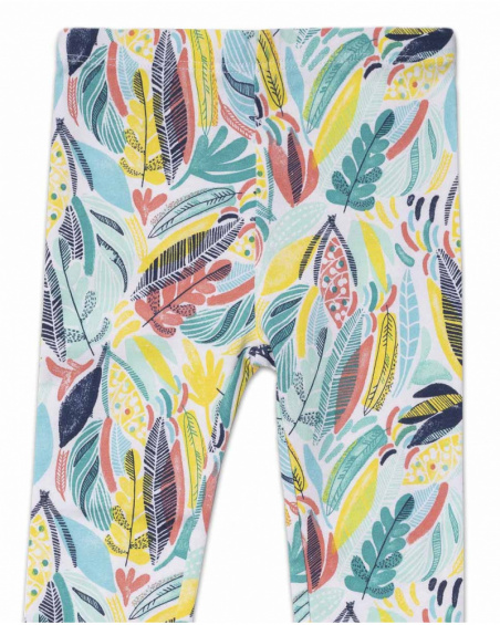 Legging fille Treasure Island en maille imprimée Legging fille Treasure Island en maille imprimée