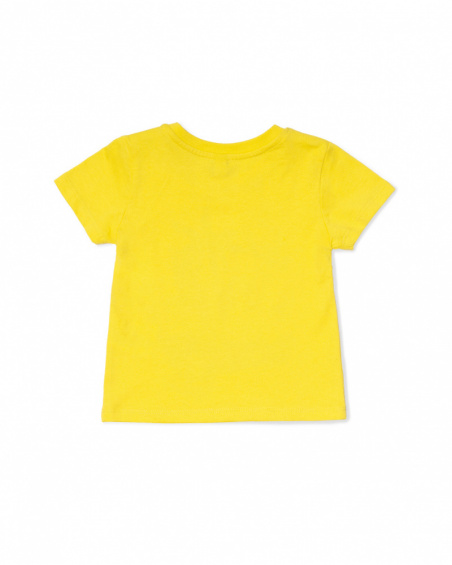 T-shirt en maille jaune pour garçon Treasure Island T-shirt en maille jaune pour garçon Treasure Island