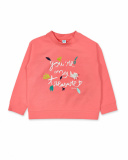 Sweat peluche rose fille Treasure Island Sweat peluche rose fille Treasure Island