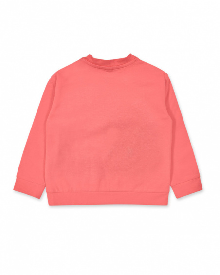 Sweat peluche rose fille Treasure Island Sweat peluche rose fille Treasure Island