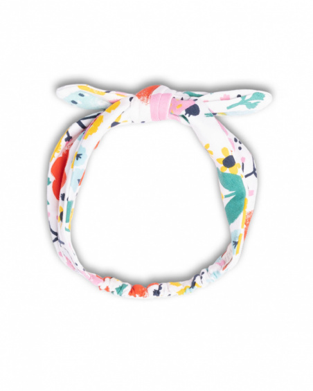 Bandeau en tricot imprimé pour fille Tiny Critters Bandeau en tricot imprimé pour fille Tiny Critters