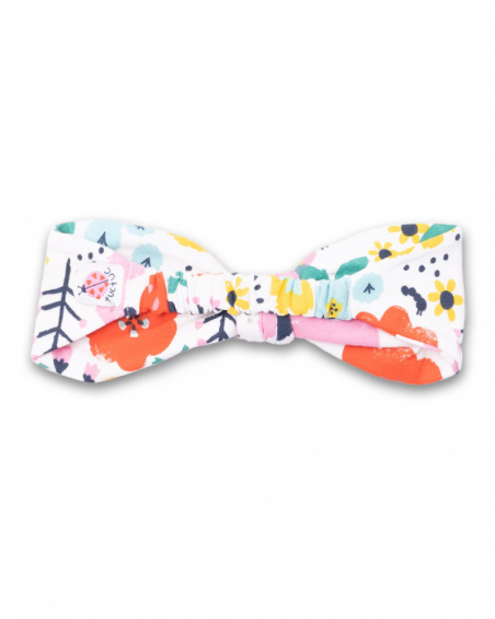 Bandeau en tricot imprimé pour fille Tiny Critters Bandeau en tricot imprimé pour fille Tiny Critters