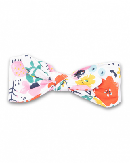 Bandeau en tricot imprimé pour fille Tiny Critters Bandeau en tricot imprimé pour fille Tiny Critters
