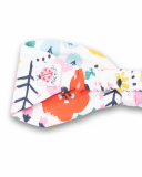 Bandeau en tricot imprimé pour fille Tiny Critters Bandeau en tricot imprimé pour fille Tiny Critters