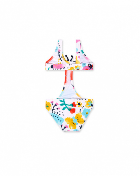 Trikini blanc imprimé fille Tiny Critters Trikini blanc imprimé fille Tiny Critters