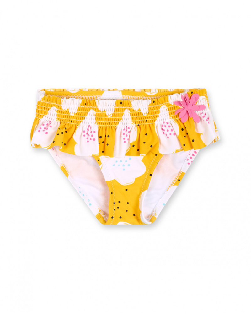 Bas jaune fille Tiny Critters