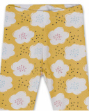 Legging jaune fille Tiny Critters en maille Legging jaune fille Tiny Critters en maille
