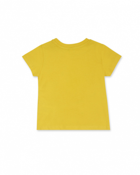 T-shirt jaune en maille pour garçon Tiny Critters T-shirt jaune en maille pour garçon Tiny Critters