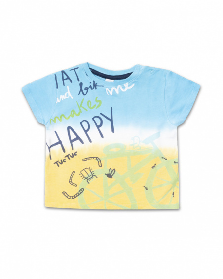 T-shirt tie and dye garçon Tiny Critters T-shirt tie and dye garçon Tiny Critters