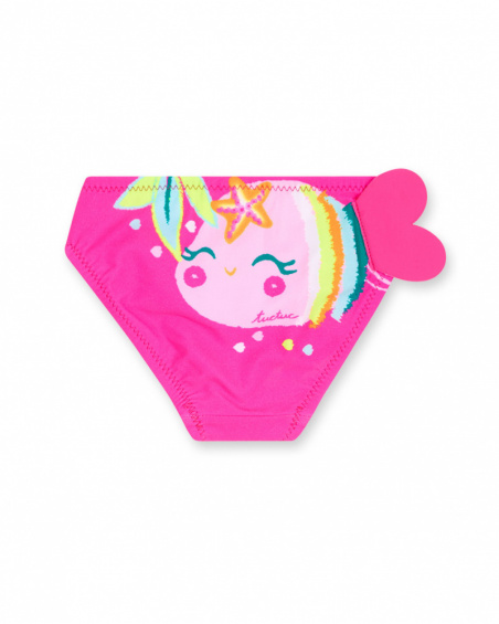 Ceinture de smoking fille fuchsia Coquillage Ceinture de smoking fille fuchsia Coquillage