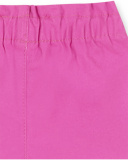 Short en twill fuchsia pour fille Seashell Short en twill fuchsia pour fille Seashell