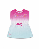 Robe en maille tie and dye fille coquillage Robe en maille tie and dye fille coquillage