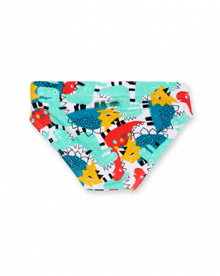 Maillot de bain slip blanc garçon Juicy Maillot de bain slip blanc garçon Juicy