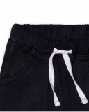 Bermuda en maille noire pour garçon Juicy Bermuda en maille noire pour garçon Juicy