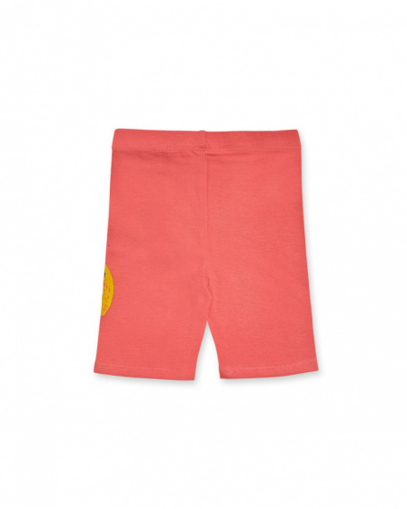 Legging cycliste en maille rouge pour fille Juicy Legging cycliste en maille rouge pour fille Juicy