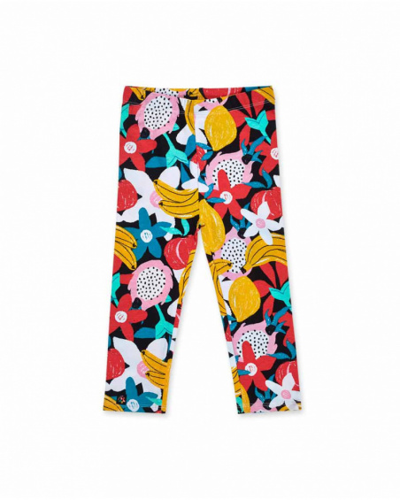 Legging en maille imprimé fille Juicy Legging en maille imprimé fille Juicy