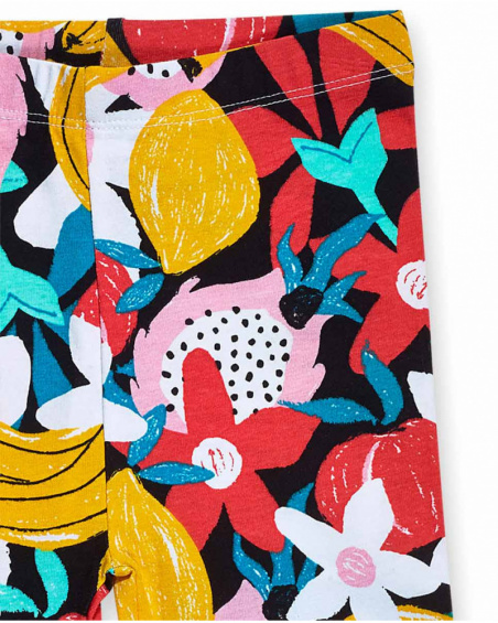 Legging en maille imprimé fille Juicy Legging en maille imprimé fille Juicy