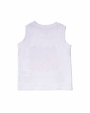 Débardeur blanc en maille pour garçon Juicy Débardeur blanc en maille pour garçon Juicy