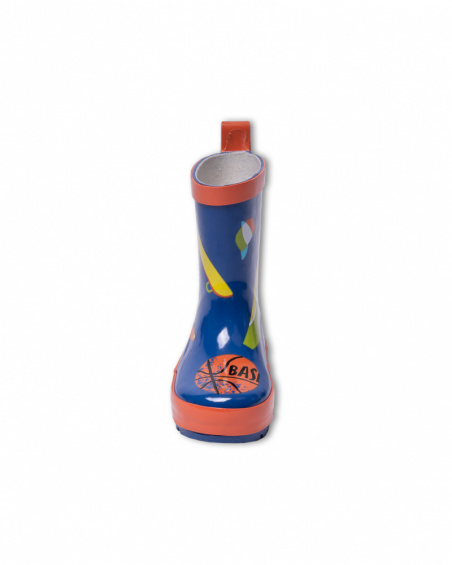 Bottes d'eau bleues pour garçon Holidays Bottes d'eau bleues pour garçon Holidays