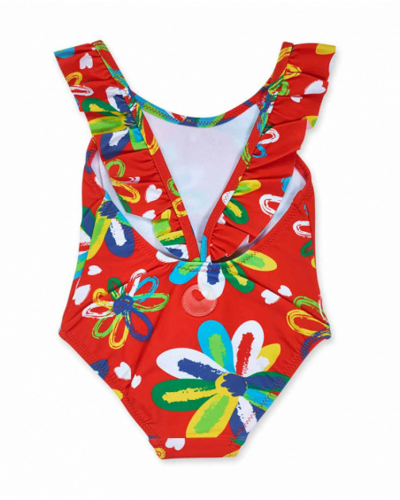 Maillot de bain rouge pour fille Holidays Maillot de bain rouge pour fille Holidays