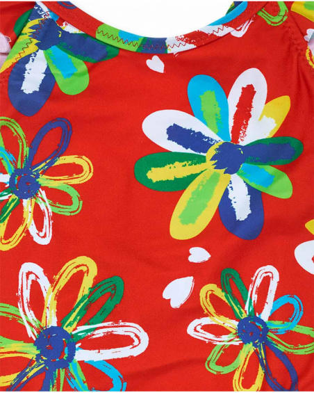Maillot de bain rouge pour fille Holidays Maillot de bain rouge pour fille Holidays