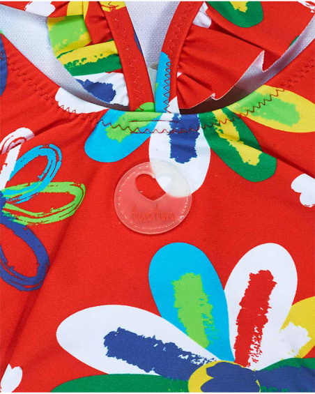 Maillot de bain rouge pour fille Holidays Maillot de bain rouge pour fille Holidays