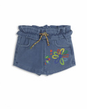 Short en maille bleu pour fille Holidays Short en maille bleu pour fille Holidays