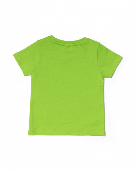 T-shirt tricot vert garçon Holidays T-shirt tricot vert garçon Holidays