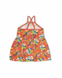 Robe en maille rouge pour fille Holidays Robe en maille rouge pour fille Holidays