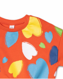 Sweat molleton rouge fille Holidays Sweat molleton rouge fille Holidays