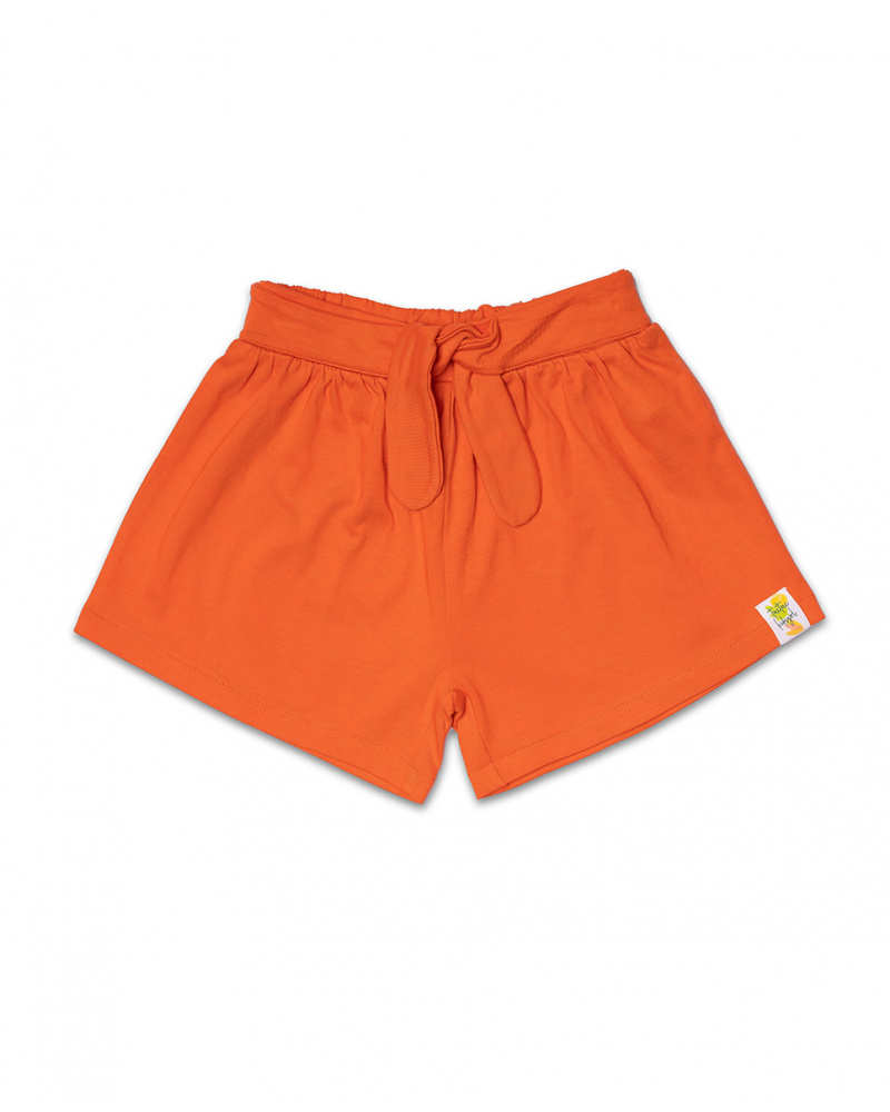 Short en maille rouge fille Tropic Feelings