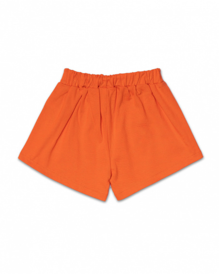 Short en maille rouge fille Tropic Feelings Short en maille rouge fille Tropic Feelings