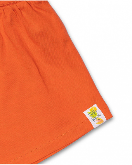 Short en maille rouge fille Tropic Feelings Short en maille rouge fille Tropic Feelings