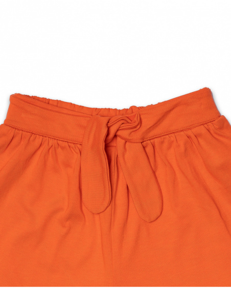 Short en maille rouge fille Tropic Feelings Short en maille rouge fille Tropic Feelings