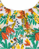 T-shirt en maille imprimé fille Tropic Feelings T-shirt en maille imprimé fille Tropic Feelings