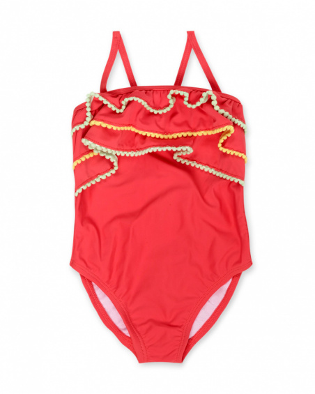 Maillot de bain rouge pour fille Really Sweet Maillot de bain rouge pour fille Really Sweet