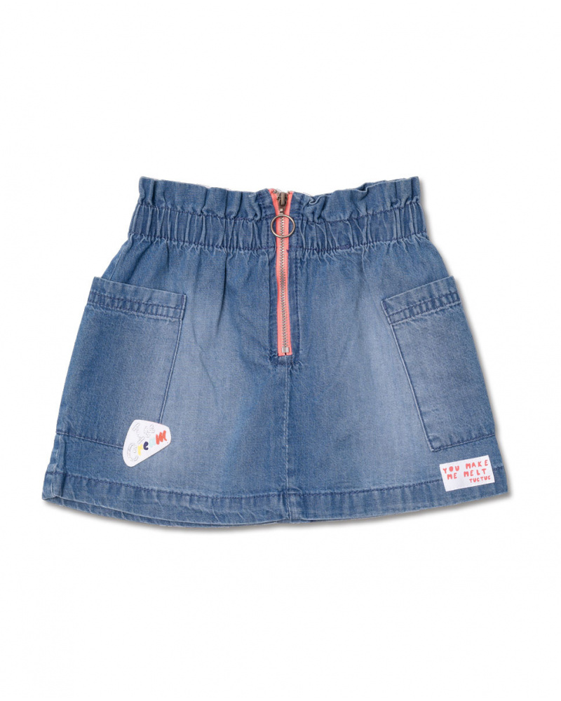 Jupe en jean bleu pour fille Really Sweet