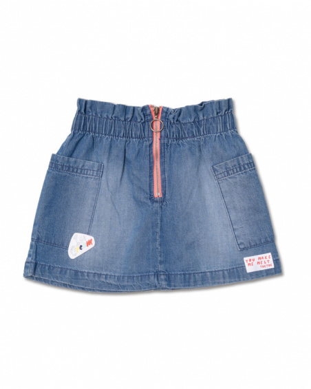 Jupe en jean bleu pour fille Really Sweet Jupe en jean bleu pour fille Really Sweet