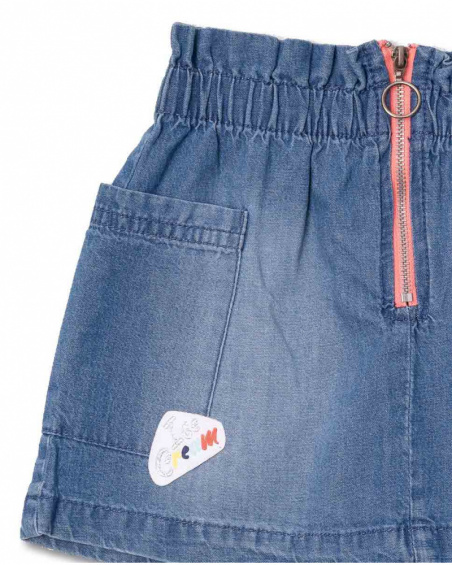 Jupe en jean bleu pour fille Really Sweet Jupe en jean bleu pour fille Really Sweet