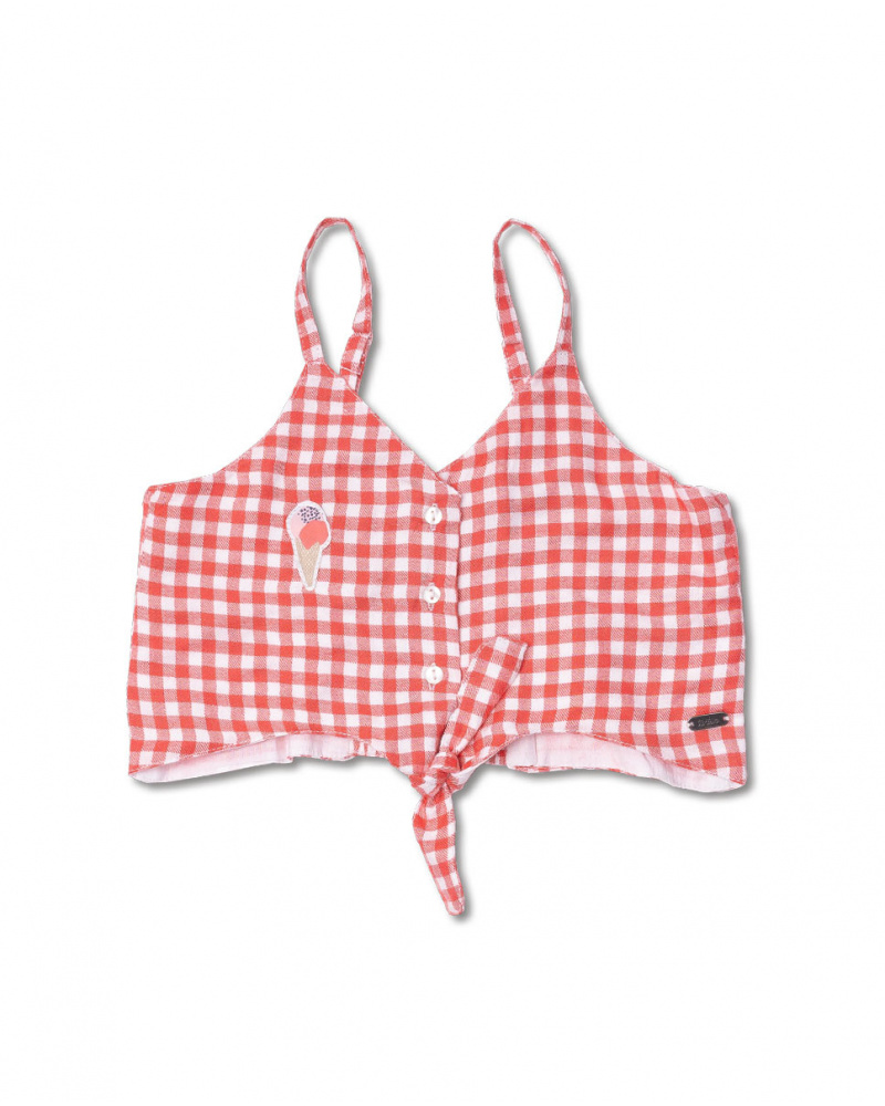 Top vichy pour fille Really Sweet