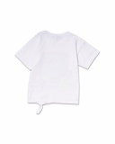 T-shirt blanc en maille pour fille Malibu T-shirt blanc en maille pour fille Malibu