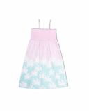 Robe en maille tie-dye rose bleu pour fille Malibu Robe en maille tie-dye rose bleu pour fille Malibu