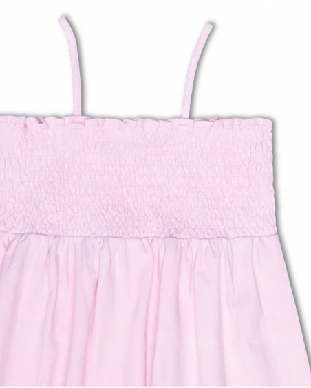 Robe en maille tie-dye rose bleu pour fille Malibu Robe en maille tie-dye rose bleu pour fille Malibu
