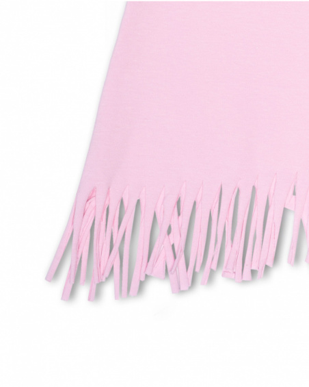 Robe en maille rose fille Malibu Robe en maille rose fille Malibu