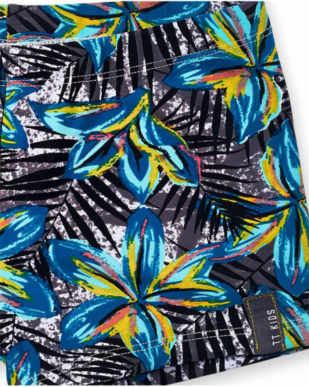 Maillot de bain boxer imprimé garçon Lost Paradise Maillot de bain boxer imprimé garçon Lost Paradise
