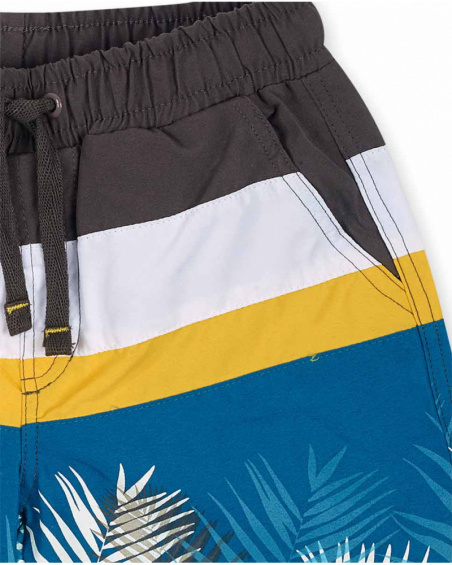 Short de bain rayé garçon Lost Paradise Short de bain rayé garçon Lost Paradise
