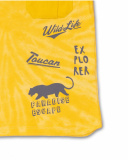 T-shirt jaune en maille tie-dye garçon Lost Paradise T-shirt jaune en maille tie-dye garçon Lost Paradise