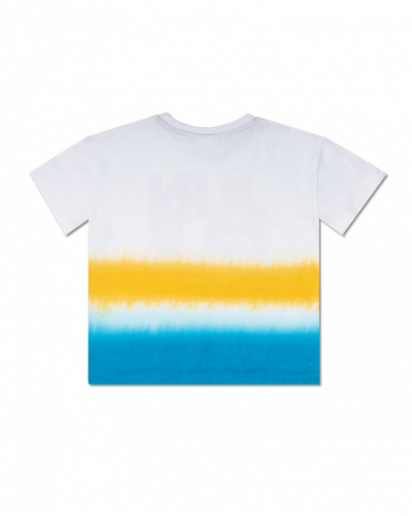 T-shirt en maille blanc 'Jungle' garçon Lost Paradise T-shirt en maille blanc 'Jungle' garçon Lost Paradise