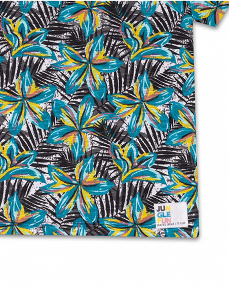 T-shirt garçon Lost Paradise en jersey imprimé T-shirt garçon Lost Paradise en jersey imprimé